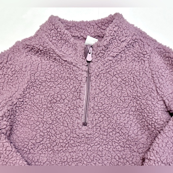 NWOT Gap Quarter Zip Sherpa Sweatshirt - Picture 2 of 7